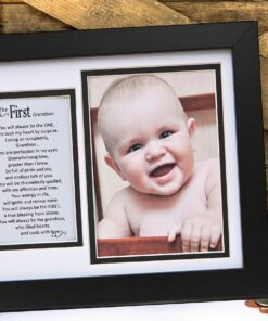 The Grandparent Gift Frame Wall Decor, First Grandson 13 911S7A0gNQL