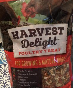 Manna Pro Harvest Delight - Whole Ingredient Chicken Treat - Harvest Mix of Grains, Raisins, Tomatoes, Carrots, Sunflower Seeds - Mixed Flock Poultry Treat - 2.5 lbs 29 911SpDKXZL