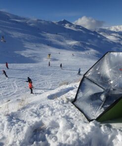 Sunflair Portable Solar Oven Deluxe with Complete Cookware, Dehydrating Racks and Thermometer 16 911TA9HJeRL