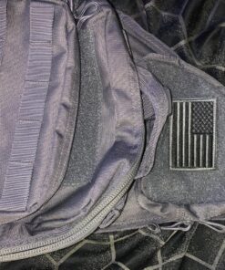 2 Pieces Tactical USA Flag Patch -Black & Gray- American Flag US United States of America Military Uniform Emblem Patches (2 Packs) 28 911TlGMaoIL