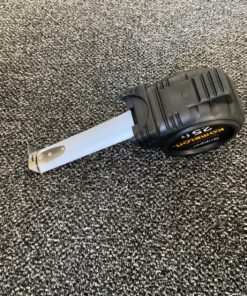 Komelon SM5425 Speed Mark Gripper Acrylic Coated Steel Blade Measuring Tape, 1-Inch X 25Ft , White 25 FT 31 911V6kCzGjL