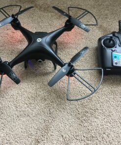 Holy Stone HS110D FPV RC Drone with 1080P HD Camera Live Video 120°Wide-Angle WiFi Quadcopter with Gravity Sensor, Voice & Gesture Control, Altitude Hold, Headless Mode, 3D Flip RTF 2 Batteries 65 911W4IPyfL