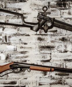 Daisy Outdoor Products Model 1938 Red Ryder BB Gun, Wood Grain, Overall Length: 35.4 Inch 34 911XhWhCRIL