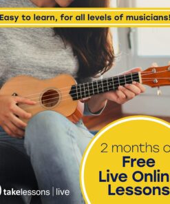 Hola! Music HM-21PK Soprano Ukulele Bundle with Canvas Tote Bag, Strap and Picks, Color Series, Pink Soprano 21 Inch 17 911bLPBDm9L