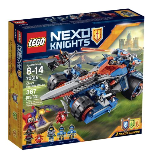 LEGO Nexo Knights Clay's Rumble Blade Kit (367 Piece)