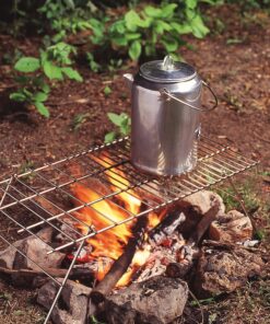 Coleman Deluxe Open Flame Camp Grill, Steel Outdoor Folding Grill Rack for Over Fires, 288 Sq. In. Cooking Surface for Camping, Tailgating, Grilling, & Bonfires 9 911fdQjTdmL