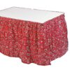 Fun Express Red Bandana Print Plastic Table Skirt - Party Supplies - 1 Piece 23 911gtsFyEUL