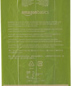 Amazon Basics Dog Poop Bags With Dispenser and Leash Clip, Brazilian Mango Scented, 270 Count, 18 Pack of 15, 13 Inch x 9 Inch 270 Bags 19 911n114tIWL