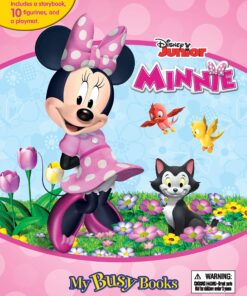 Alternative view of Phidal - Disney Minnie My Busy Books - 10 Figurines and a Playmat
