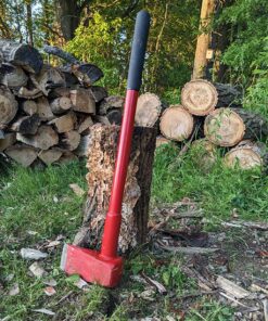 Truper 32415 12-Pound Splitting Maul with 27-Inch Steel Handle, Red 3 911rA2eVklL