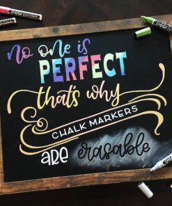 Loddie Doddie Magnetic Chalkboard - for Kitchen and Wall Decor - Easy-to-Erase Chalkboard - Framed Magnet Blackboard - Hanging Black Chalkboards (Rustic Frame, 18x22) Rustic Frame 24 911tGjHs1BL