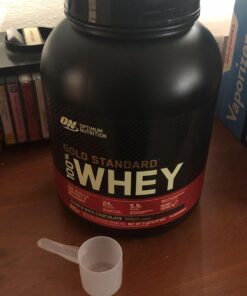 Optimum Nutrition Gold Standard 100% Whey Protein Powder, Double Rich Chocolate, 5 Pound (Packaging May Vary) 5 Pound (Pack of 1) 55 911u8TK31L