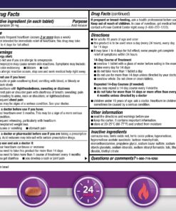 GoodSense Omeprazole Delayed Release Tablets 20 mg, Stomach Acid Reducer for Frequent Heartburn Treatment,Brown 42 Count 23 911vM2C1rDL