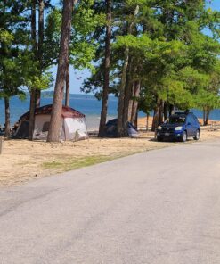 Wenzel Klondike 8 Person Water Resistant Tent with Convertible Screen Room for Family Camping Grey/Taupe 58 911vf2YK11L