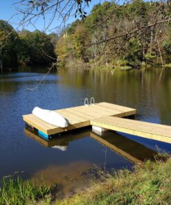RecPro 5 Step Removable Boarding Boat Ladder | AL-A5 | Marine Pontoon Boat Dock | Heavy Duty Aluminum 42 912 kLTF8SL