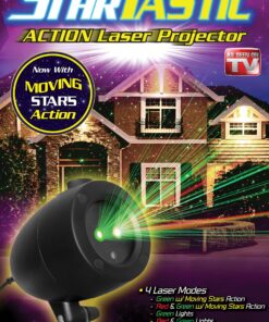 StarTastic Holiday Light Show Action Laser Light Projector As Seen On TV 6 9125TOF hPL