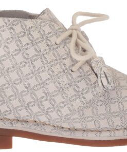 Hush Puppies Women's Cyra Catelyn Ankle Bootie 5.5 Black/White Print Leather 12 9127 TqIB6L