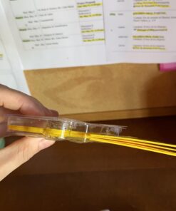 Trappify Sticky Gnat Traps for House Indoor - Yellow Fruit Fly Traps for Indoors/Outdoor Plant - Insect Catcher White Flies, Mosquitos, Fungus Gnat Trap, Flying Insects - Disposable Glue Trapper (12) 12 56 9128DcHWfL