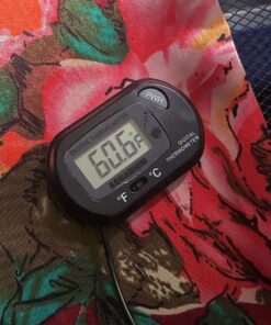 ZACRO 2 Pack Digital Aquarium Thermometer, Fish Tank Thermometer, Water Thermometer with Large LCD Display,Reptile Thermometer for Fish Tank Water Terrarium 34 9128PSaUAaL