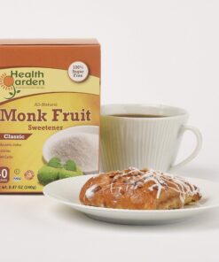 Health Garden Monk Fruit Sweetener, Classic - Non GMO - Gluten Free - Sugar Substitute - Kosher - Keto Friendly (40 Packets) 40 Count (Pack of 1) 15 91292cfWHzL