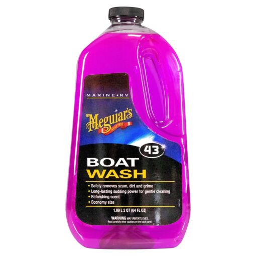 Meguiar's M4364 Marine/RV Boat Wash – 64 Oz Container 64 Ounce