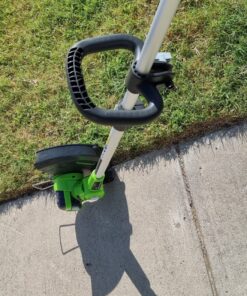 Greenworks 24V Cordless String Trimmer and Blower Combo Pack, 2Ah Battery and Charger Included STBA24B210 12" Trimmer + Blower (2.0Ah) 26 912Qa6zqE3L