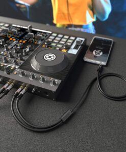 KabelDirekt – RCA to Jack 3.5 Adapter Cable – 6 ft – Versatile Plug-and-Play Audio Cable (Aux/3.5mm to 2X RCA for Connection to Smartphone, Tablet, Home Theater, soundbar, TV, Notebook, MP3) 6 feet 13 912Xwy017EL