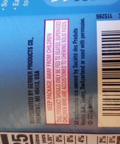 Gerber Snacks for Baby Teether Wheels, Apple Harvest, 1.48 Ounce (Pack of 6) Pack of 6 22 912dUcOp60L