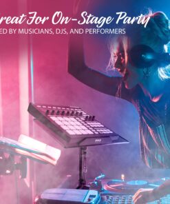 PYLE-PRO Universal Projector Stand -Height & Angle Adjustable Tripod Stand-Hold Laptops, Computers, DJ Equipment & Projectors-Heavy Duty-Perfect for Stage, Studio, & Office Events-Extends 28'' to 46" 33 912hr378FxL 1