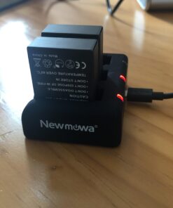Newmowa AHDBT-302 1300mAh Replacement Battery (2-Pack) and Rapid 3-Channel Charger for GoPro Hero 3, GoPro Hero 3+, AHDBT-301, AHDBT-302 38 912pRdTIZL