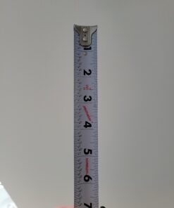 Komelon SM5425 Speed Mark Gripper Acrylic Coated Steel Blade Measuring Tape, 1-Inch X 25Ft , White 25 FT 42 912qugWymL