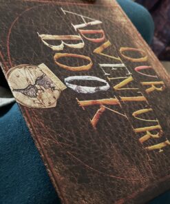 T-HAOHUA Anniversary Photo Album Scrapbook - Our Adventure Book Wedding Photo Album Scrapping 11.6"x7.5" inches, 80 Pages - Includes Bonus 5 Postcards and 5 Self-Adhesive Photo Corners multicolored 39 912xEHFNKwL