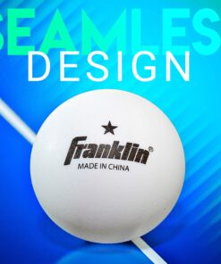 Alternative view of Franklin Sports Ping Pong Balls - Official Size + Weight White 40mm Table Tennis Balls - One Star Professional Ping Pong Balls - Durable High Performance Ping Pong Balls - White - 18 Pack Pack of 18
