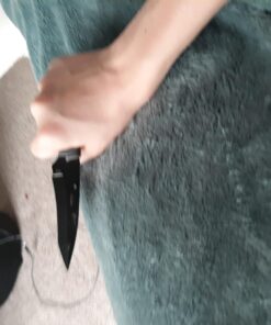 Master USA MU-1119GC Tactical Neck Knife, Black Blade, Cord-Wrapped Steel Handle, 6.75-Inch Overall, Grey Camo 51 9135H9ciRuL