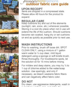 Greendale Home Fashions Rectangle Outdoor Accent Pillows, Indigo, Set of 2 18 9135OxEdEkL 3