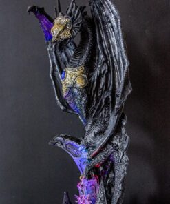 George S. Chen Imports SS-G-71223 Dragon with Lighting LED Crystal Ball Collectible Figurine Statue Model 36 91368kH7ZLL