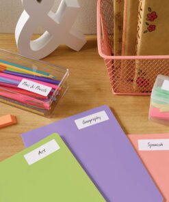 Avery Easy Peel Printable Address Labels with Sure Feed, 1" x 2-5/8", White, 750 Blank Mailing Labels (08160) 750 labels 20 913A5tJTfjL