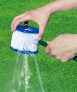 Bestway Lay-Z-Spa Filter Cartridge Size VI, 58323, 1 x Twin Pack (2 Filters) 9 913CELbDfxL