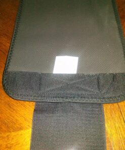 ActiveGear Waist Trimmer Belt Slim Body Sweat Wrap for Stomach and Back Lumbar Support Yellow Large 44 913DDfC40CL