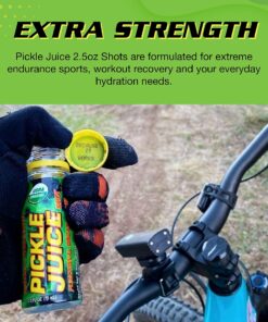 Pickle Juice Sports Drink Shots, Extra Strength - Relieves Cramps Immediately - Electrolyte Pickle Juice Shots for Day & Night Time Cramp Relief - Pickle Juice for Leg Cramps - 2.5 oz, 12 Pack 2.5 Fl Oz (Pack of 12) 20 913DlR9KoVL