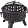 Landmann 26364 23-1/2-Inch Savannah Garden Light Fire Pit, Black 18 913FhTm3r8L