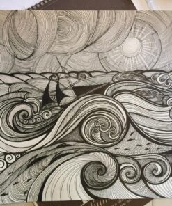 Faber Castell Artist Pack of 8 Assorted Sizes, 8-Pitt Pens in Black, 8 Count Faber-Castell Pitt Artist Pen - Black 29 913IFElLQPL