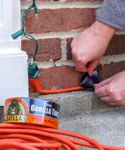 Gorilla Black Duct Tape, 1.88" x 35 yd, Black, (Pack of 1) 1 Pack 37 913LiZkWpYL