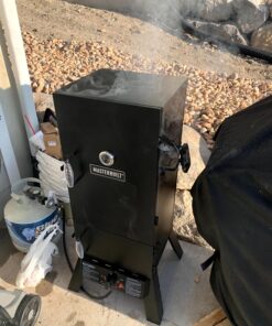 Masterbuilt 20051311 GS30D 2-Door Propane Smoker, 30" (Old Version), Black 68 913NbamAMZL