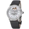 Frederique Constant Women's FC-310SQPV2PD6 LadiesAutomt Grey Satin Watch 12 913OjP2OBOL