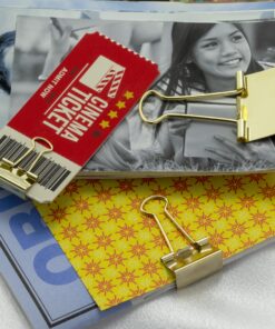 Officemate OIC Officemate Assorted Size Binder Clips (OIC31022) Gold 30 913WG6yCiL