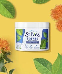 St. Ives Moisturizer Collagen and Elastin Facial Moisturizer Renewing Paraben Free, Dermatologist Tested, Cruelty Free 10 oz 47 913cXC5ugcL