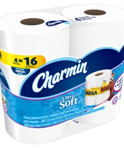 Charmin Ultra Soft Toilet Paper, Bath Tissue, Mega Roll, 24 Count, 4 Count (Pack of 6) 4 Count (Pack of 6) 30 913fl4XZnKL