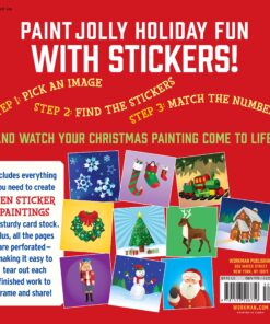 Paint by Sticker Kids: Christmas: Create 10 Pictures One Sticker at a Time! Includes Glitter Stickers 17 913i6OhAmLL