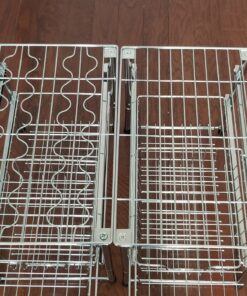 Simple Houseware Stackable 2 Tier Sliding Basket Organizer Drawer, Chrome 2-Tier 37 913lWsTCNnL